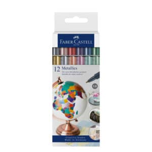 Faber Castell Metallic Markers Set of 12