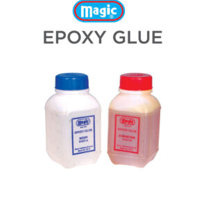 Magic Epoxy Glue Resin 500g & Hardener 400g – 900g Transparent Strong Adhesive for Wood, Marble, Repairs