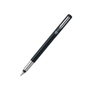 Parker Vector GT Fountain Pen – Matte Black with Fine Stainless Steel Nib and Ink Converter