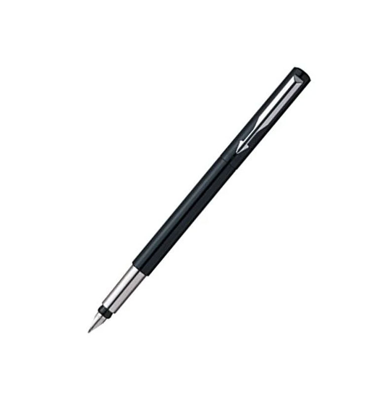 Parker Vector GT Fountain Pen – Matte Black with Fine Stainless Steel Nib and Ink Converter