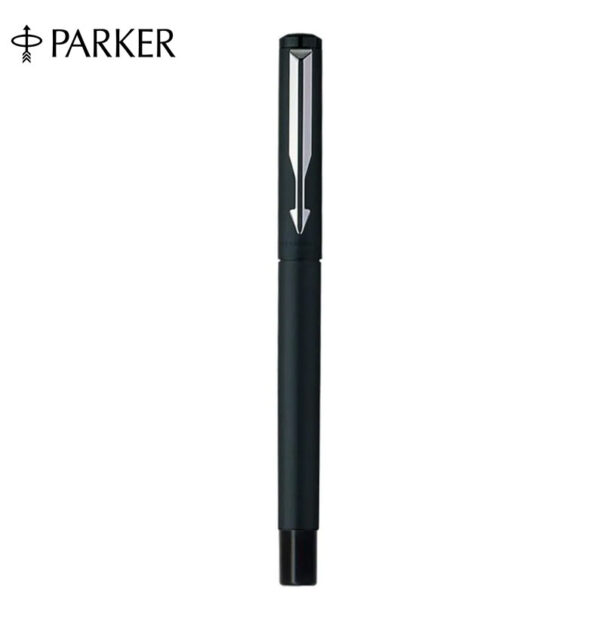 Parker Vector GT Fountain Pen – Matte Black with Fine Stainless Steel Nib and Ink Converter