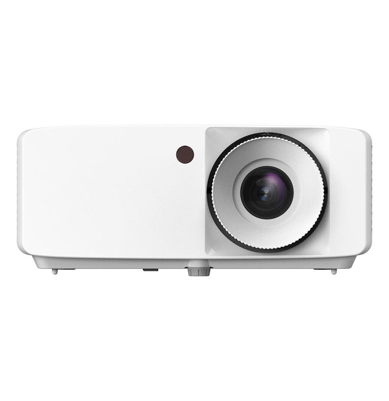 Optoma ZW350 Compact WXGA Laser Projector – 3500 Lumens, 360° Projection, IP6X